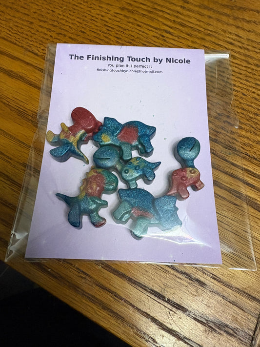 custom crayon favours- small