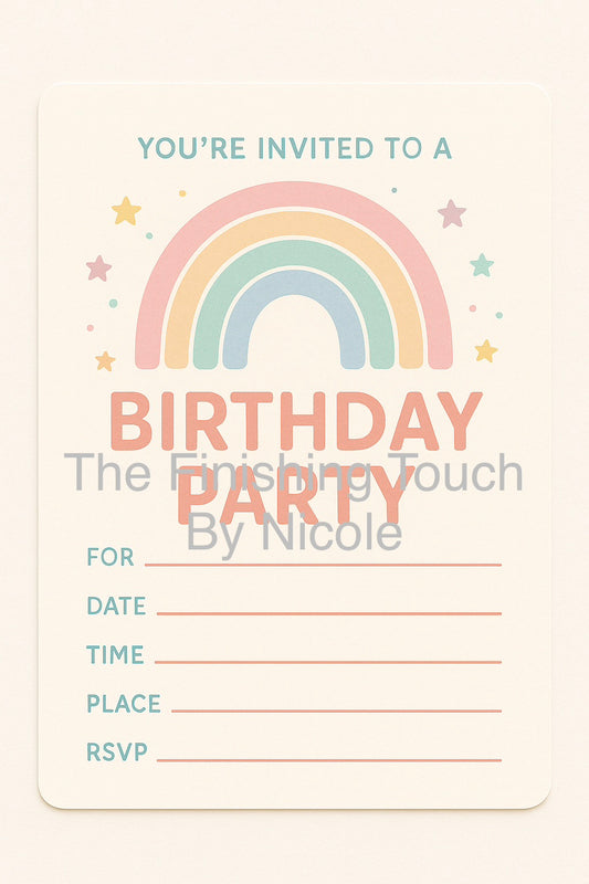 gender neutral invites