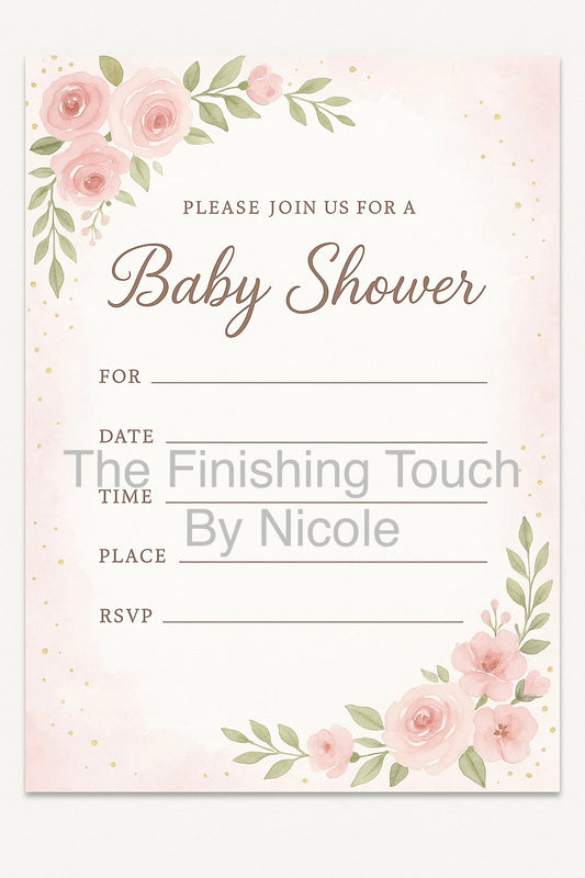 baby invites