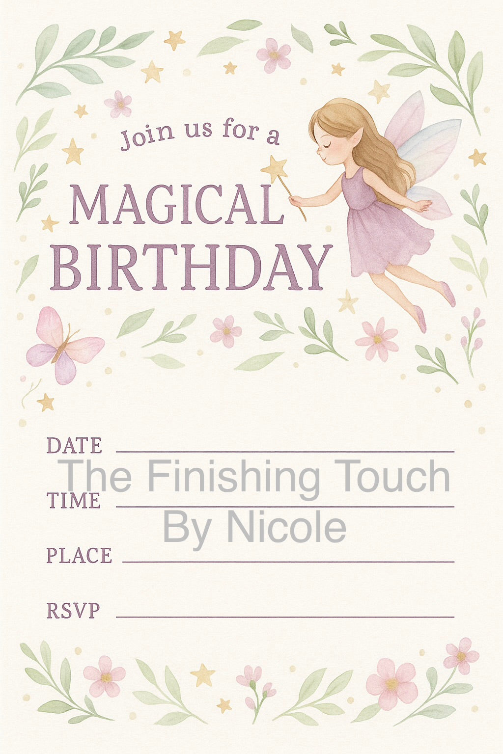 all other birthday invites