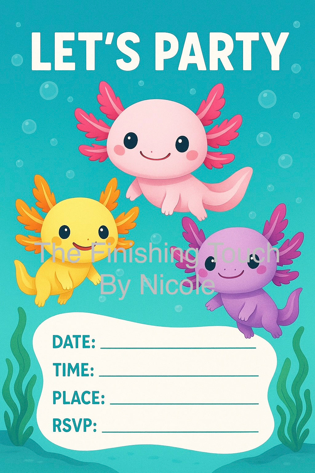 all other birthday invites