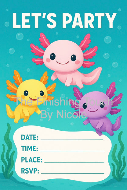 all other birthday invites