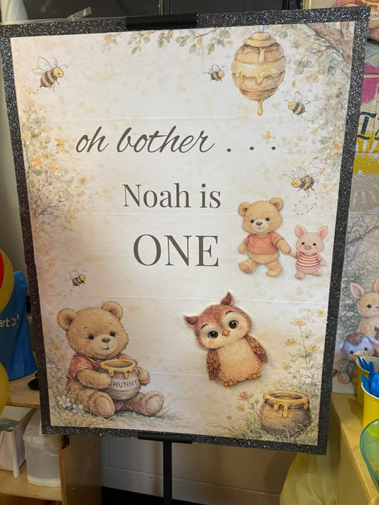 extra large sign