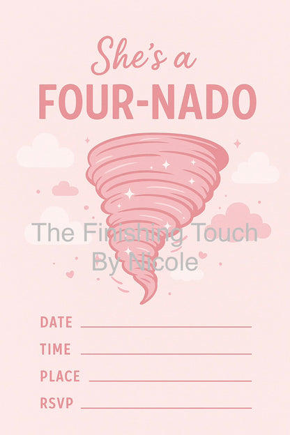 birthday invites - younger
