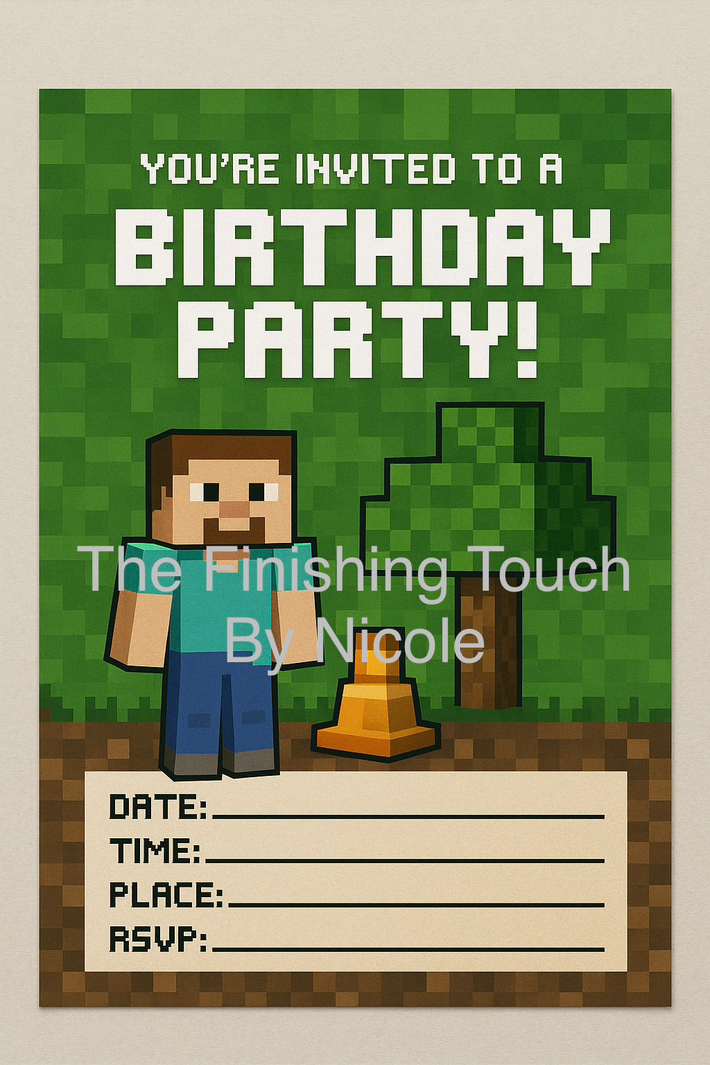 all other birthday invites