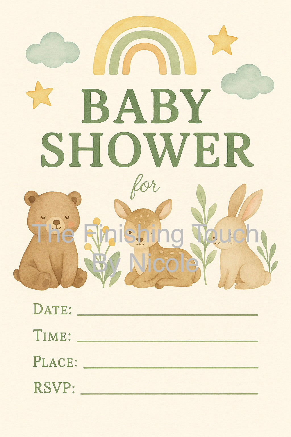 baby invites