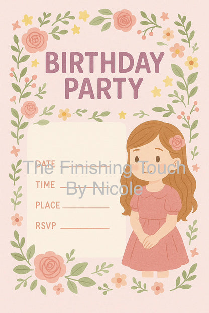 all other birthday invites