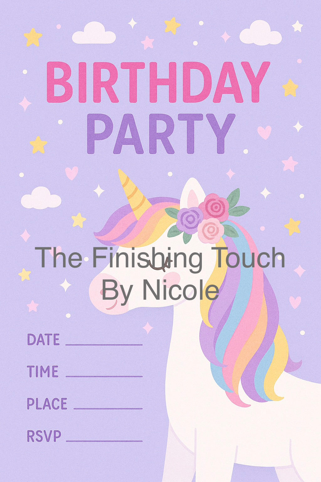 all other birthday invites