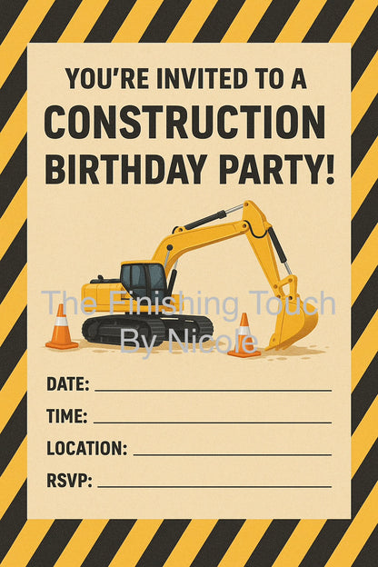 all other birthday invites