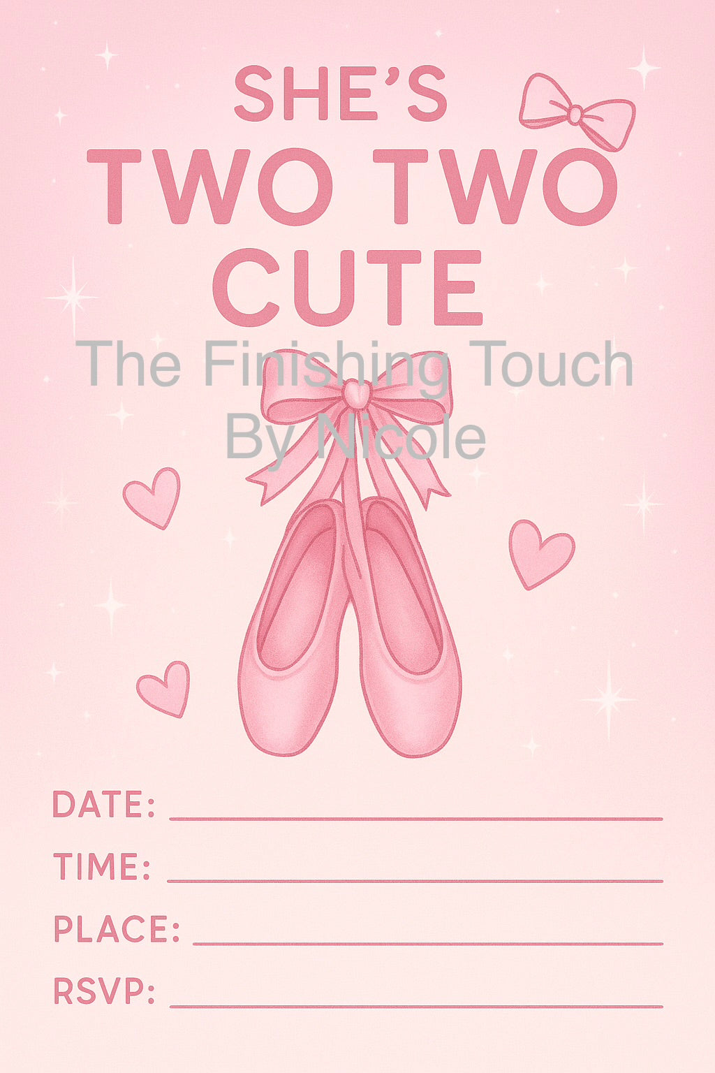 birthday invites - younger