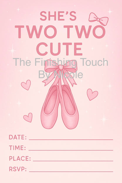 birthday invites - younger