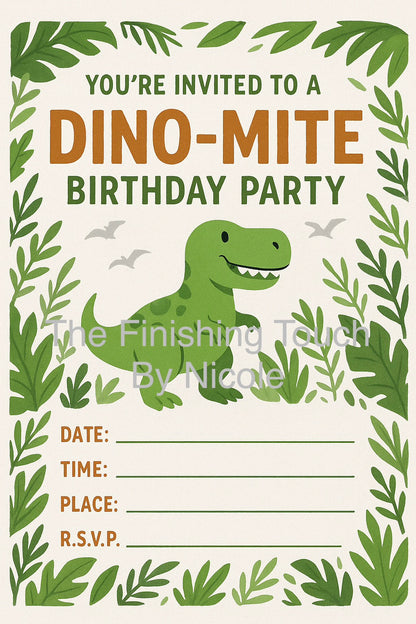 all other birthday invites