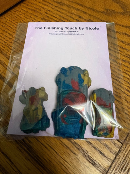 custom favour crayons - jumbo