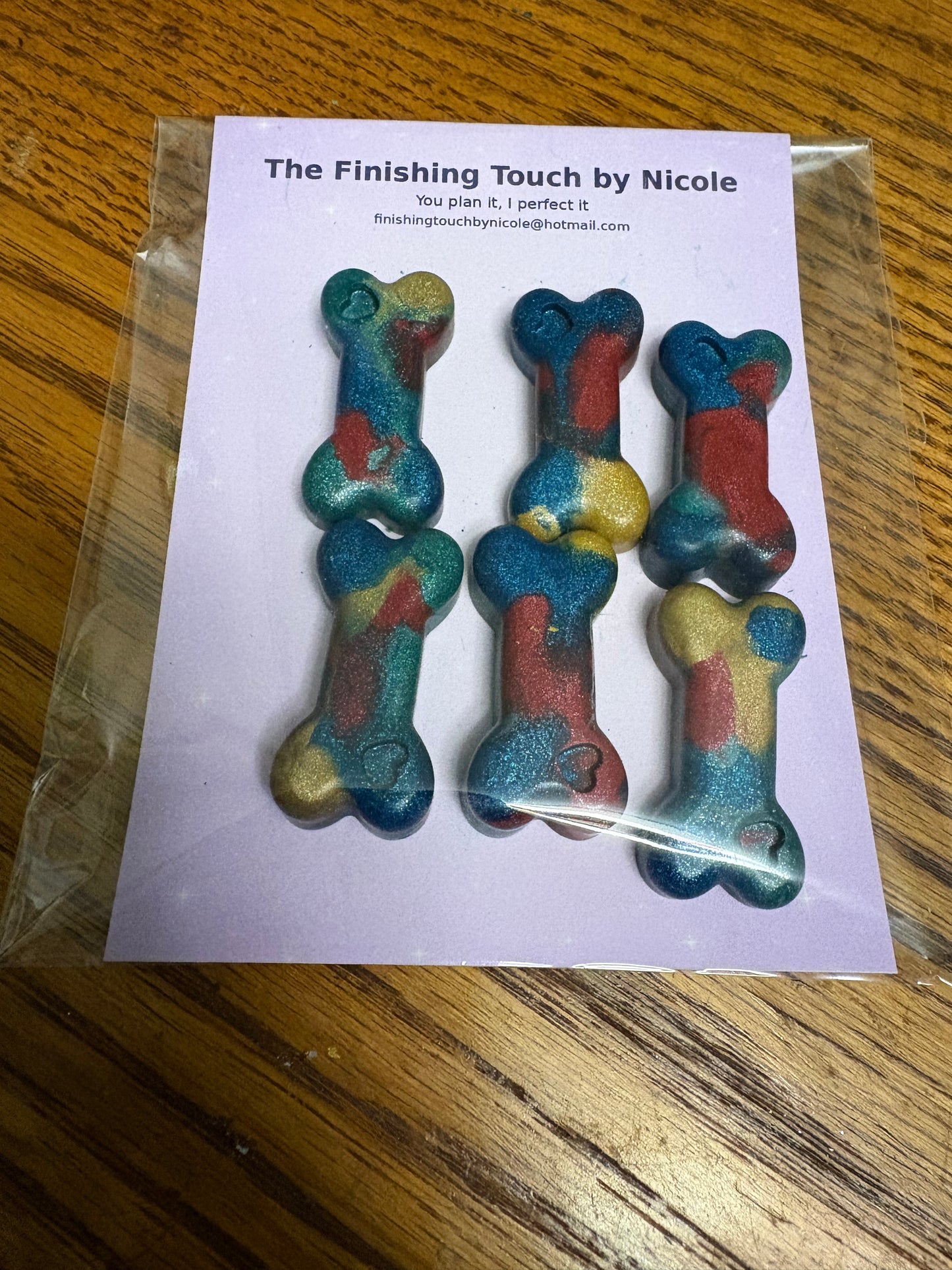 custom crayon favours- small