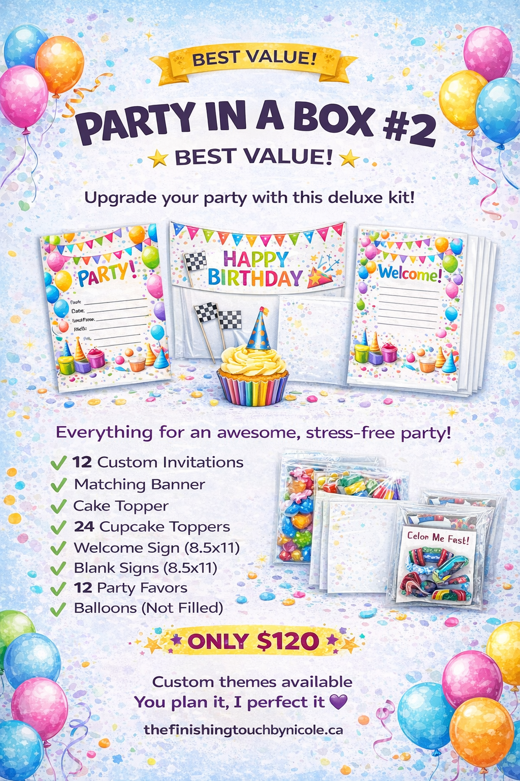 party in a box option 2