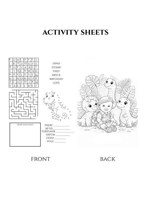 activity sheets