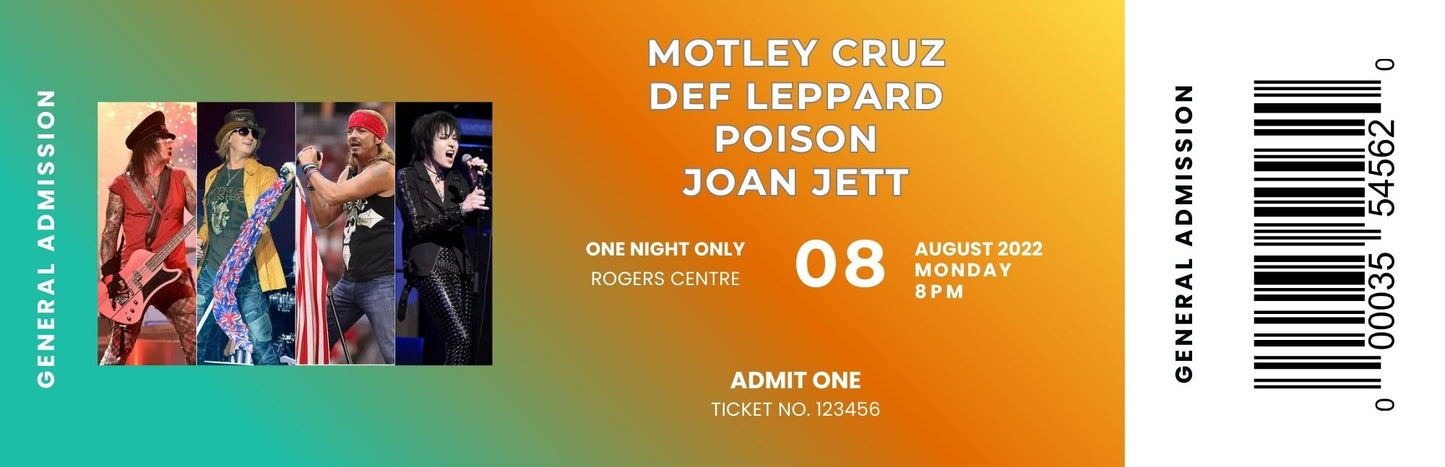tickets / bookmarks